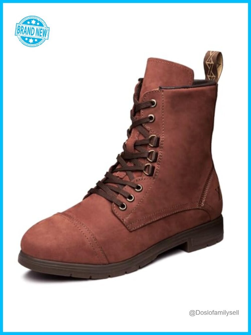 Women's Steel Toe Safety Work Boots Water Resistant Leather EH